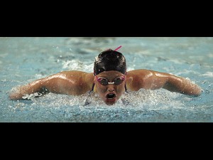 Bettendorf at Pleasant Valley girls swimming